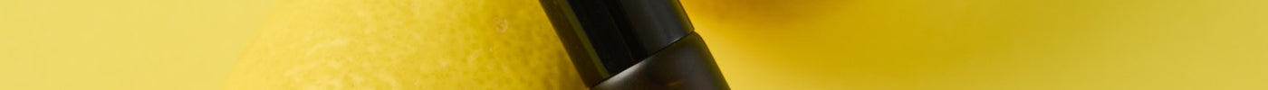 Discovery Collection oud rollerball with lemons on yellow